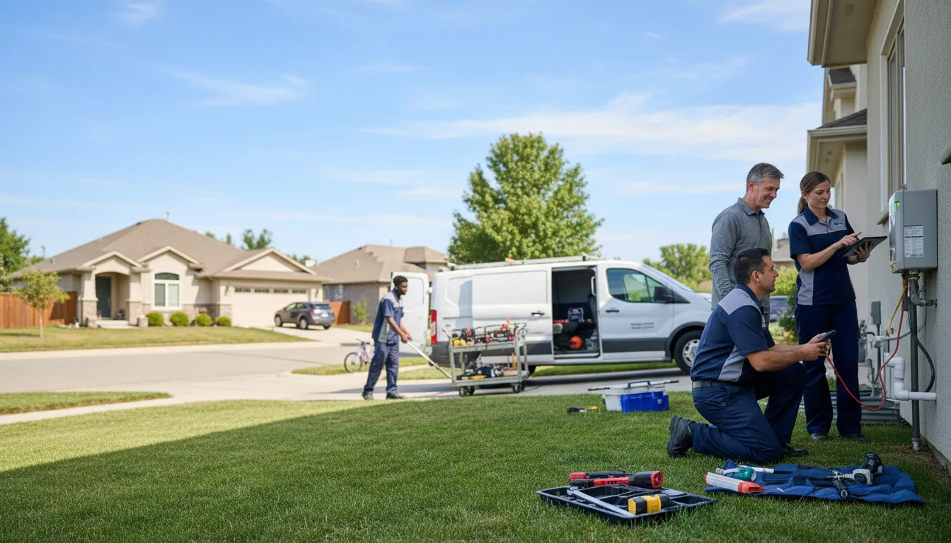Tankless water heater service in Jeromesville, OH
